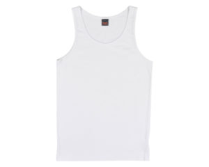 Men's Tall Singlet | Australian Made Singlet | Qualitops