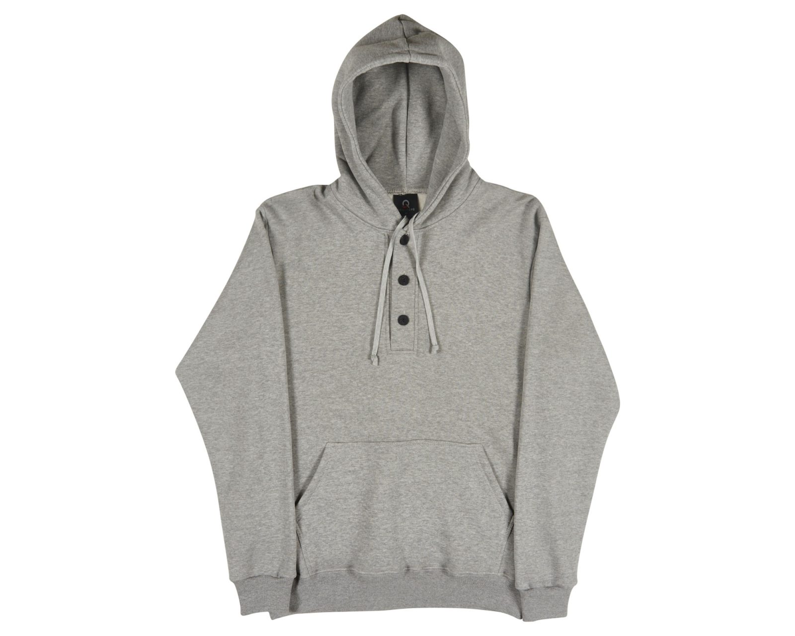 Qualitops Mens Henley Hoodie Polycotton Australian made clothing