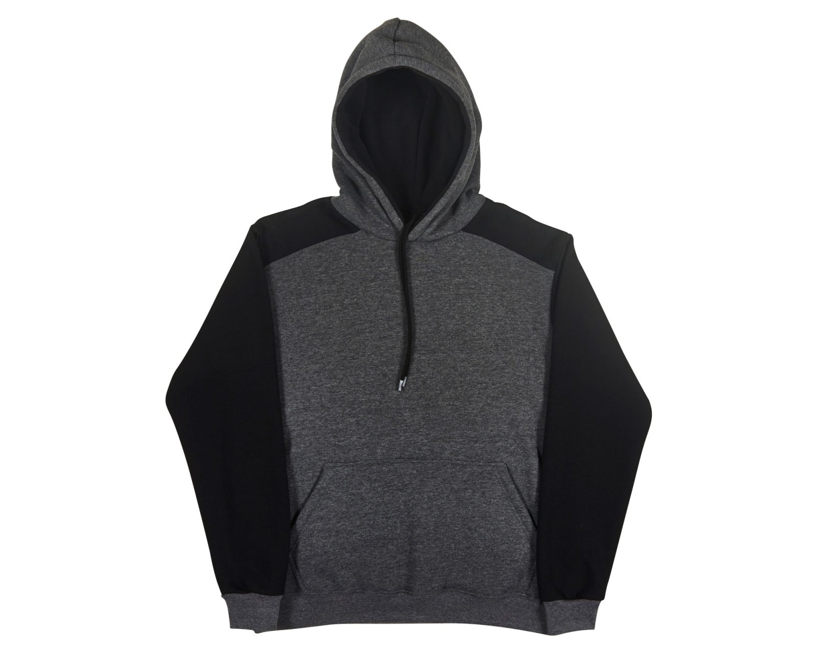 qualitops-mens-two-tone-hoodie-234-fl-234-charcoal-marle-black