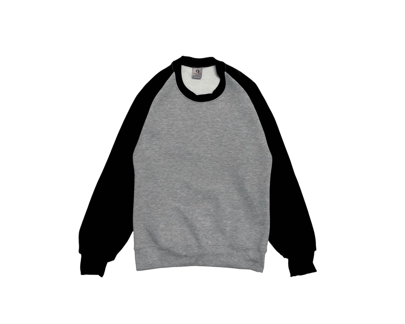 Qualitops Ladies Raglan Sweater Black FL-342 Australian Made